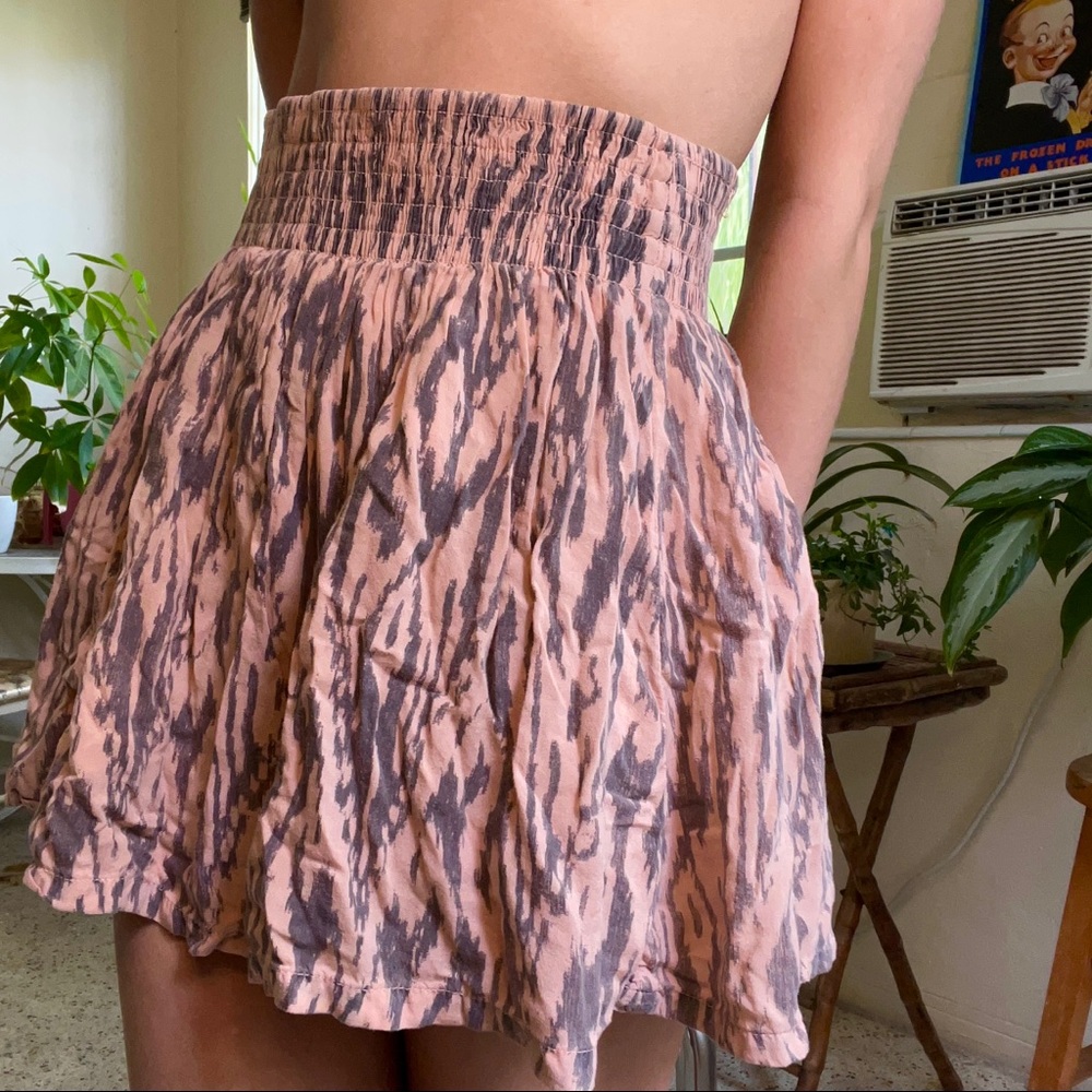 ENNIS layered high-rise skirt / XS